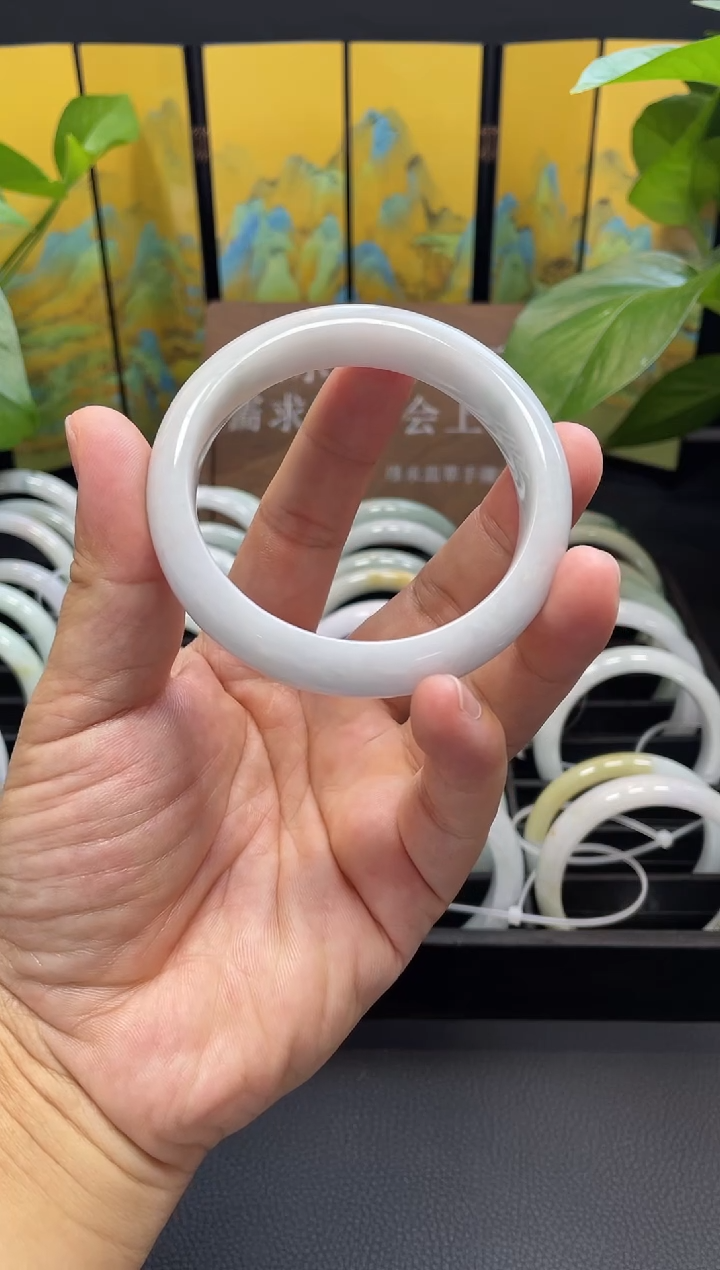 未镶嵌手镯翡翠天然A货翡翠手镯