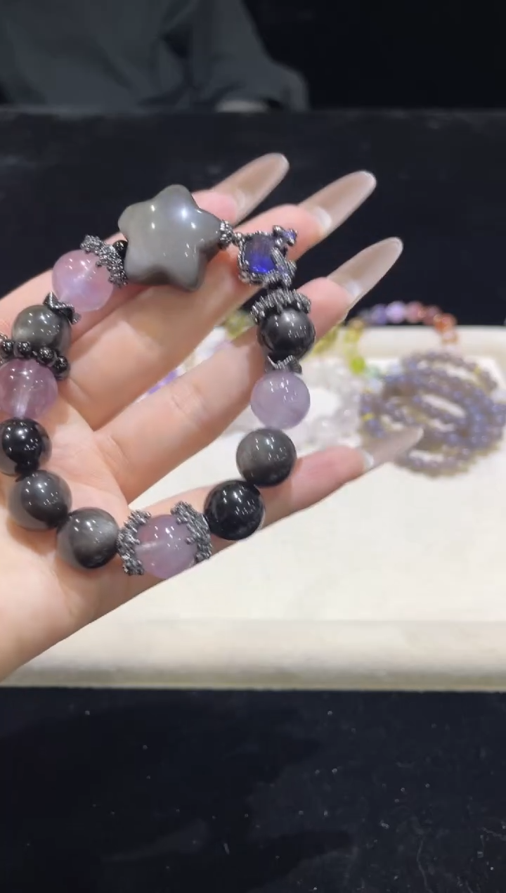 【闪购商品】水晶手链合金13浮力017