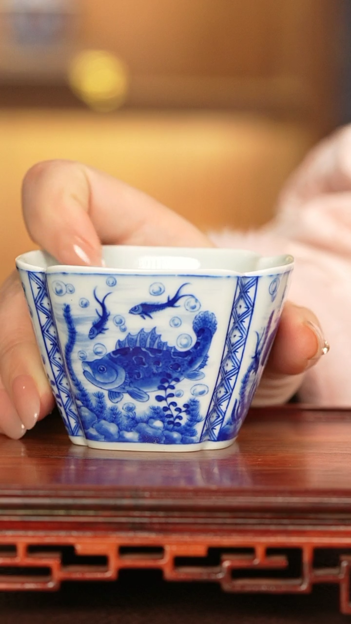 【闪购商品】杯子景德镇手工手绘陶瓷