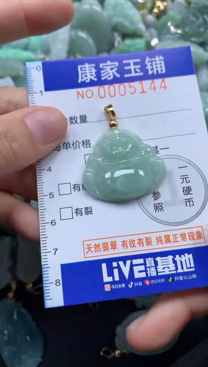 颈饰未镶嵌翡翠5144