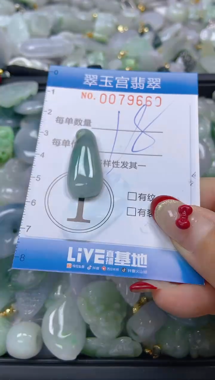 【闪购商品】翡翠颈饰未镶嵌闪购0079660