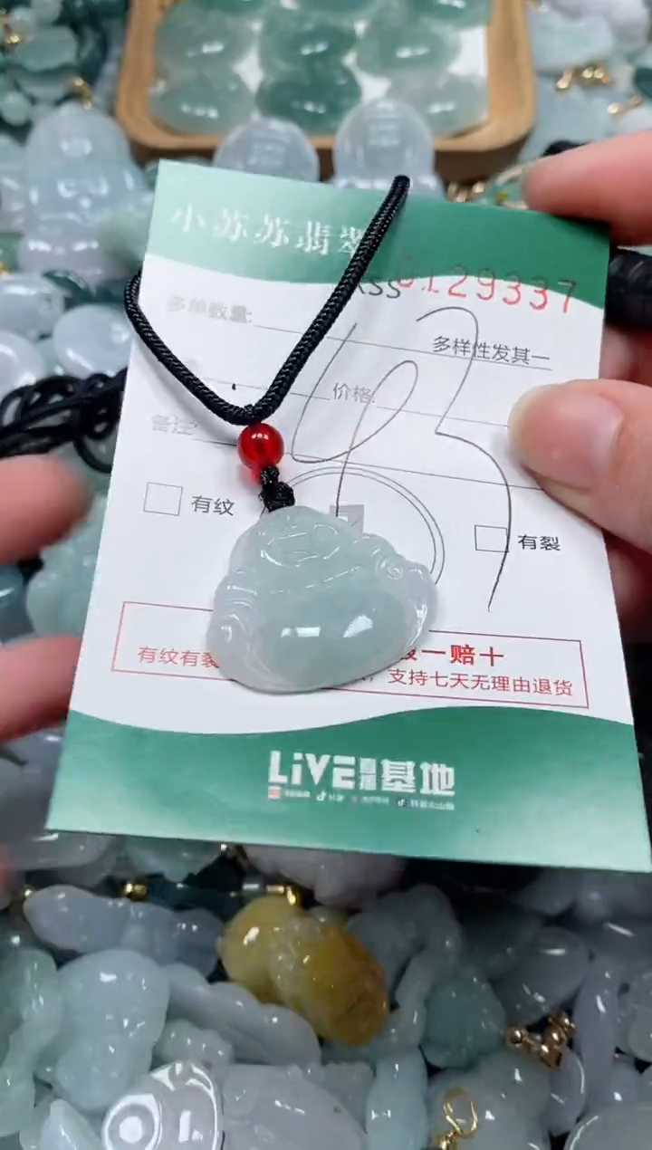 【闪购商品】翡翠颈饰未镶嵌闪购商品0129337