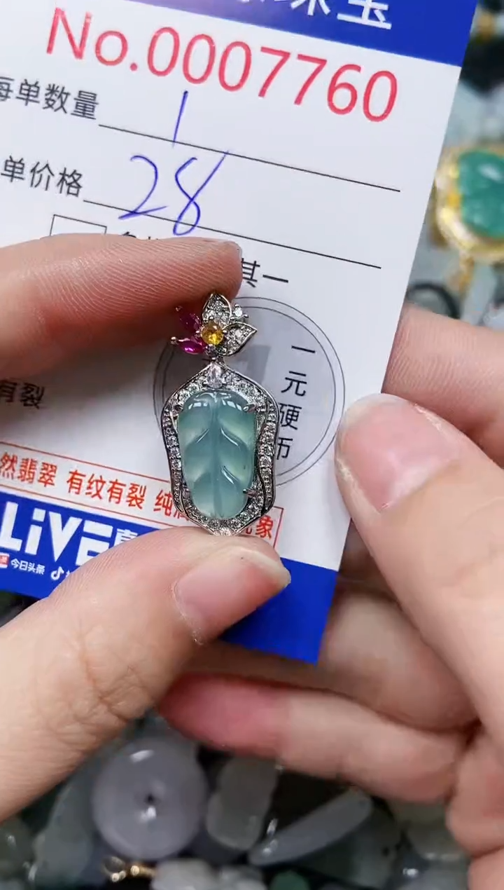 【闪购商品】翡翠颈饰未镶嵌闪购00007760