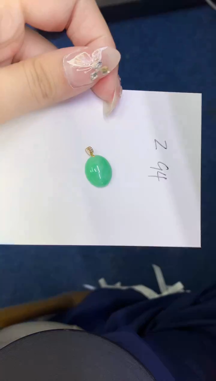 【闪购商品】翡翠颈饰18K金镶嵌00000000000