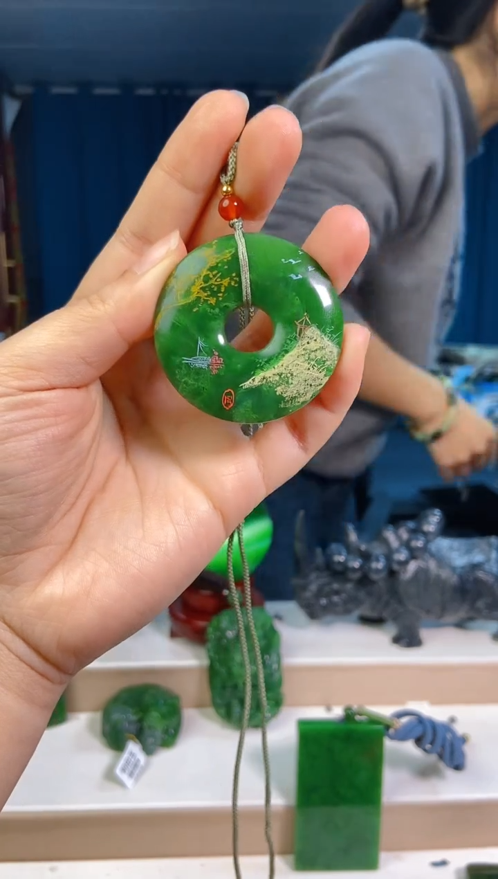 【闪购商品】和田玉挂件未镶嵌1