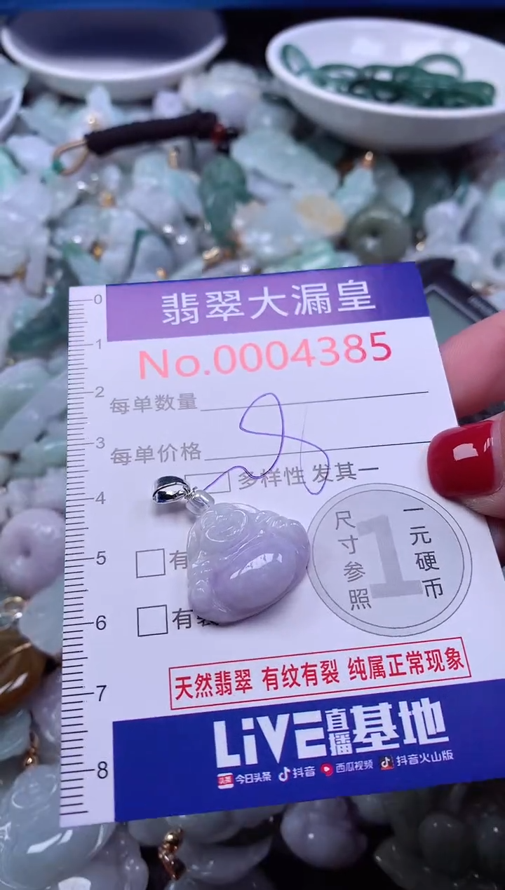 颈饰未镶嵌翡翠4385