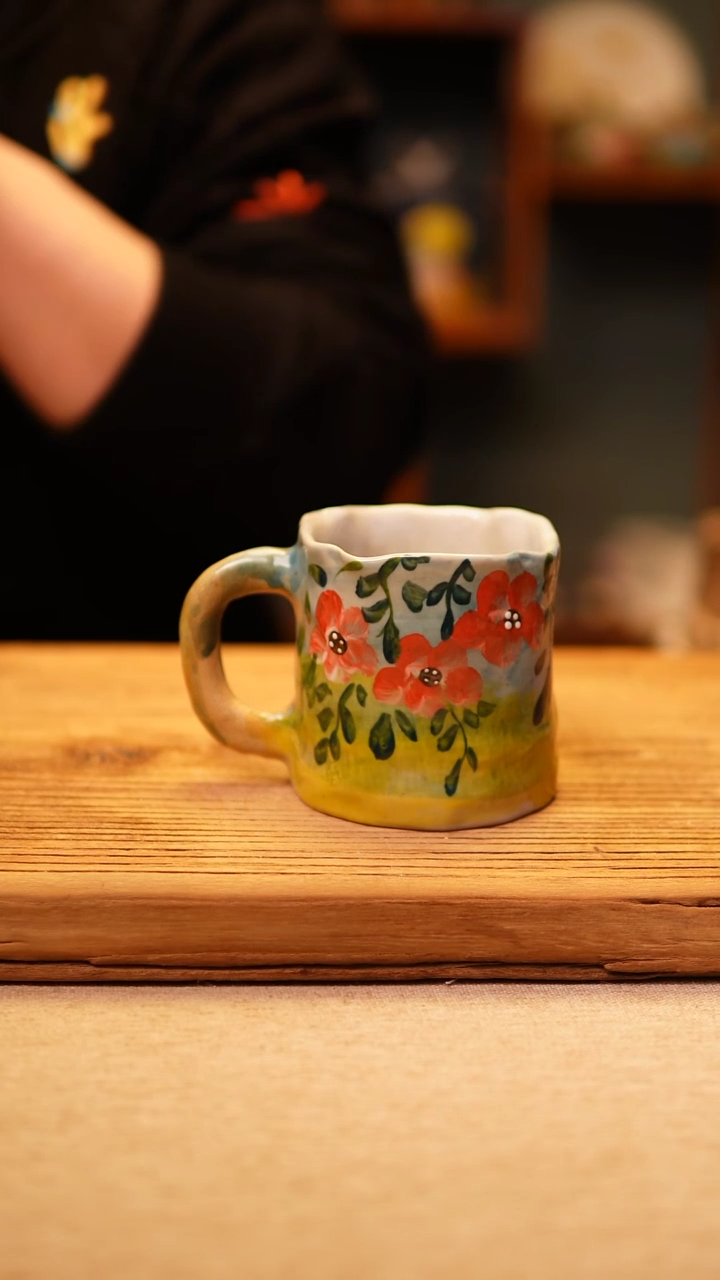 【闪购商品】@@陶园瓷舍@@纯手工手绘@高温釉下彩