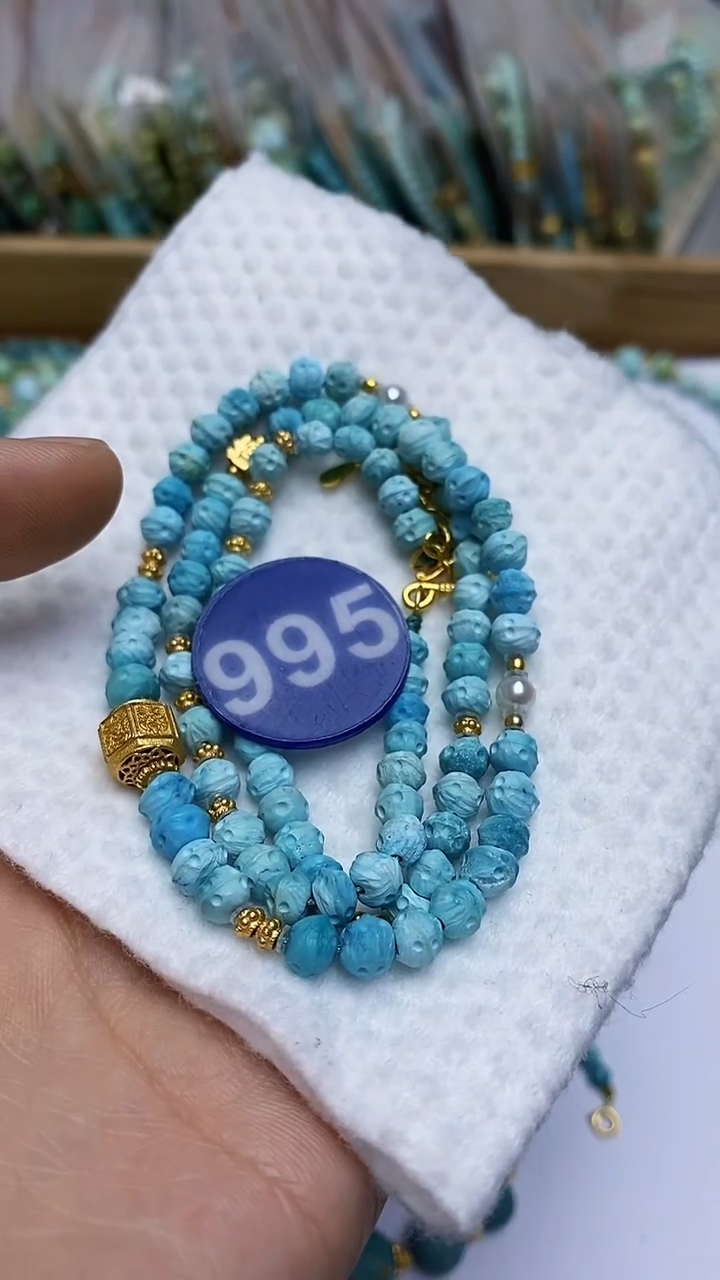 【闪购商品】绿松石项链未镶嵌995