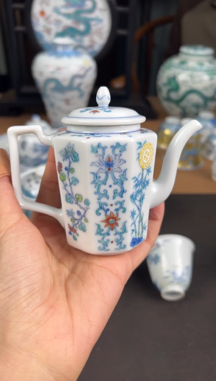 【闪购商品】瓷片               涂杏花