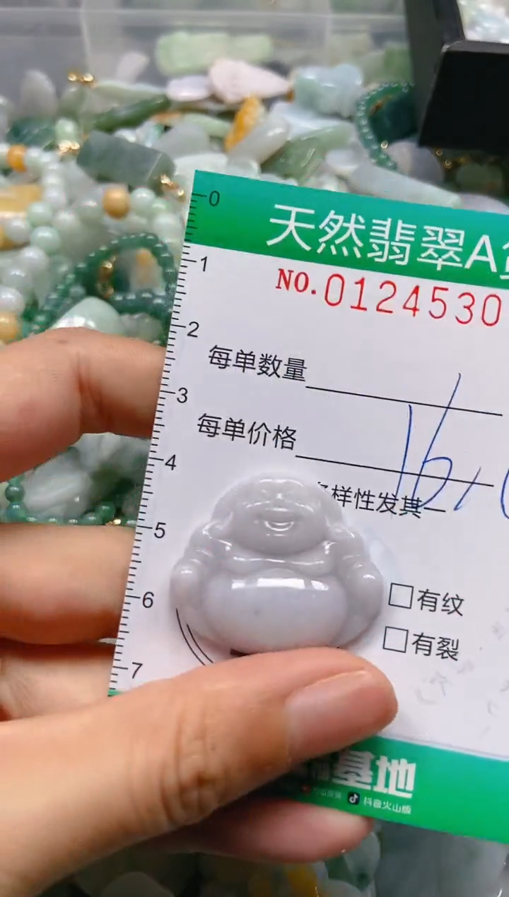 翡翠未镶嵌颈饰闪购0124530