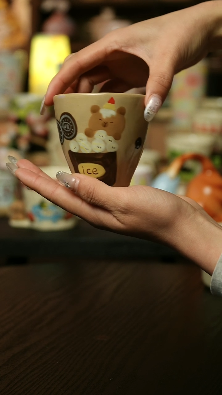 【闪购商品】杯子陶瓷景德镇高温釉下彩&A757