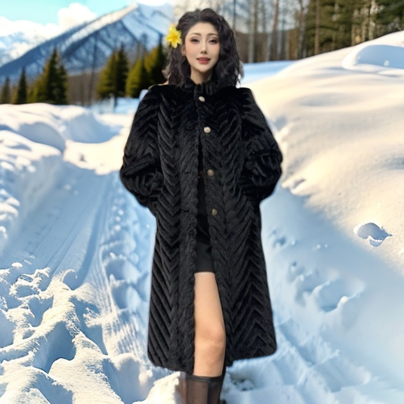 阿美拉女装高端服饰草草外套9021