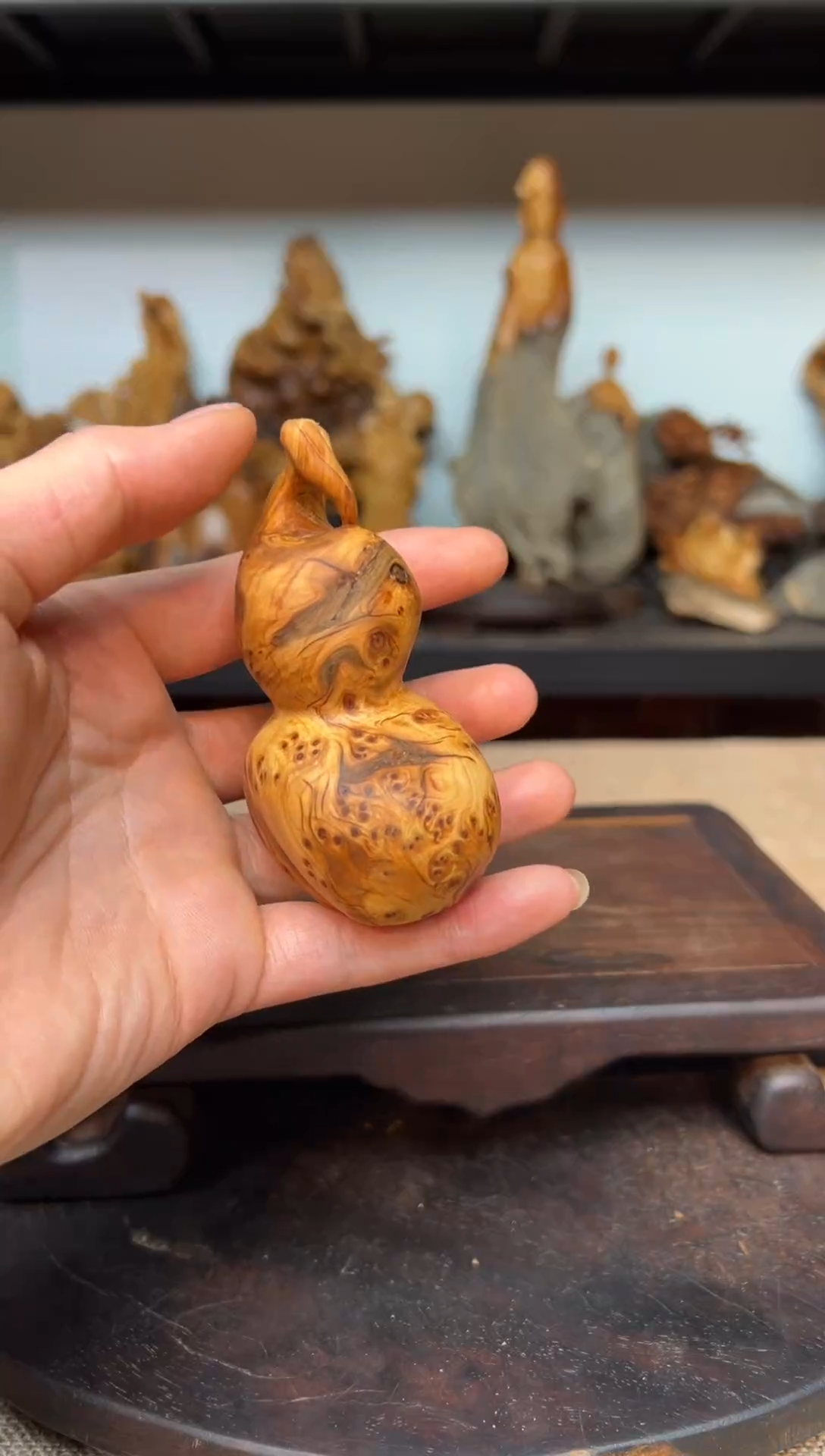 柏木（崖柏）崖柏雕刻件