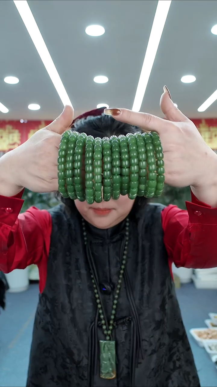 未镶嵌手链透闪石质玉多样式发货随机发一