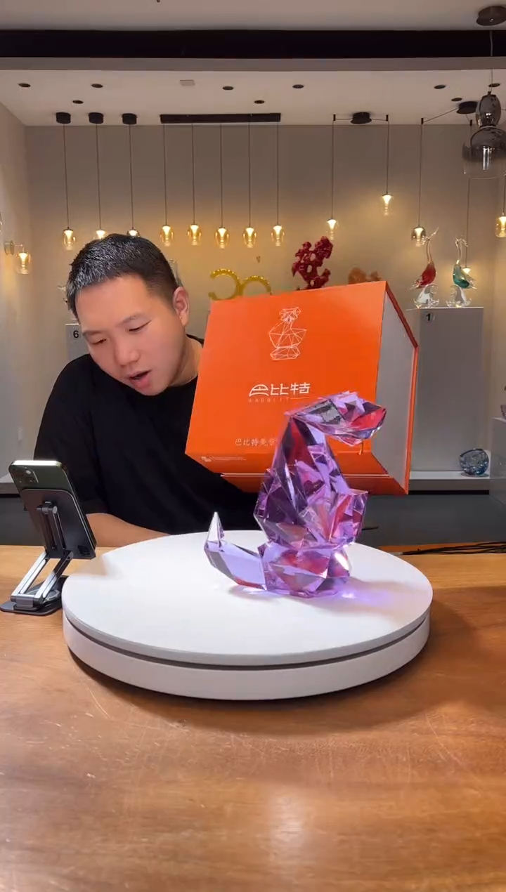 【闪购商品】茶宠大号钻蛇纳福 紫罗兰