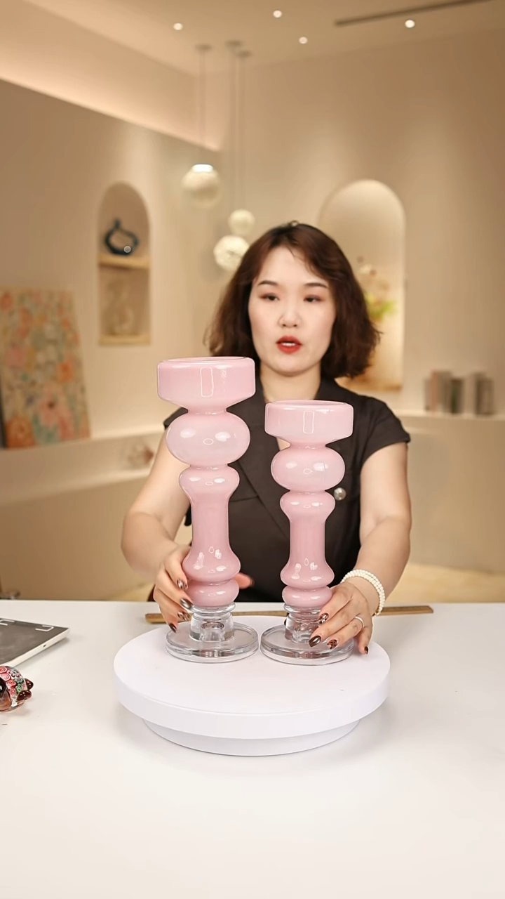 外贸尾货花瓶051  一对