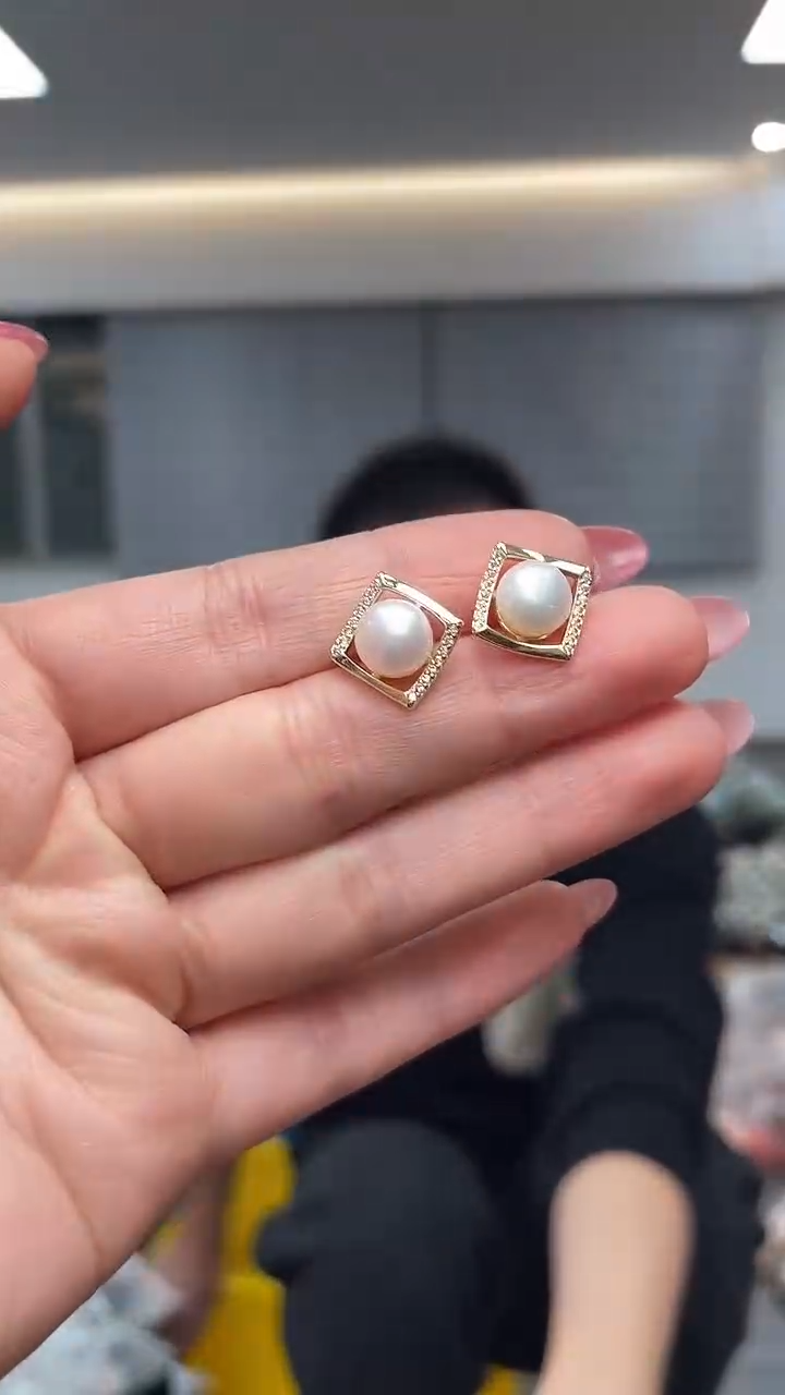 银S925镶嵌·淡水珍珠（多样性发一件）