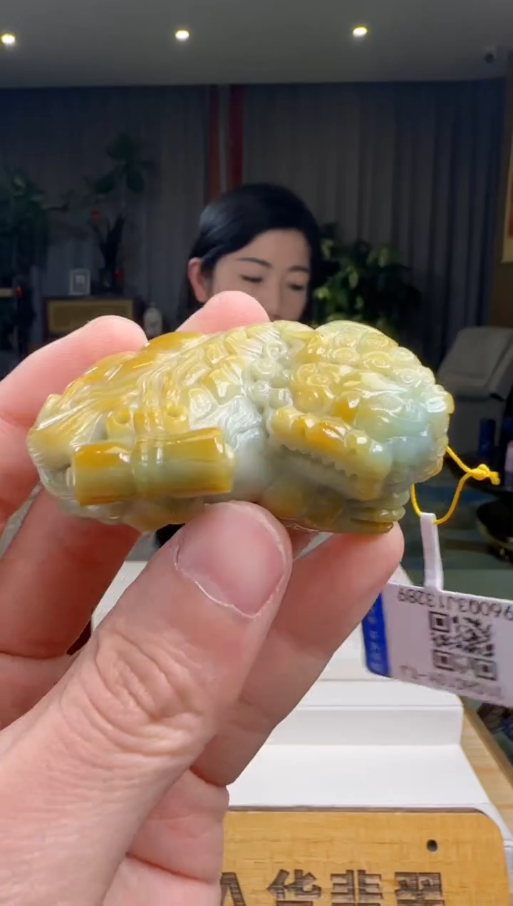 【闪购商品】翡翠摆件未镶嵌DY@@960Q3J13289