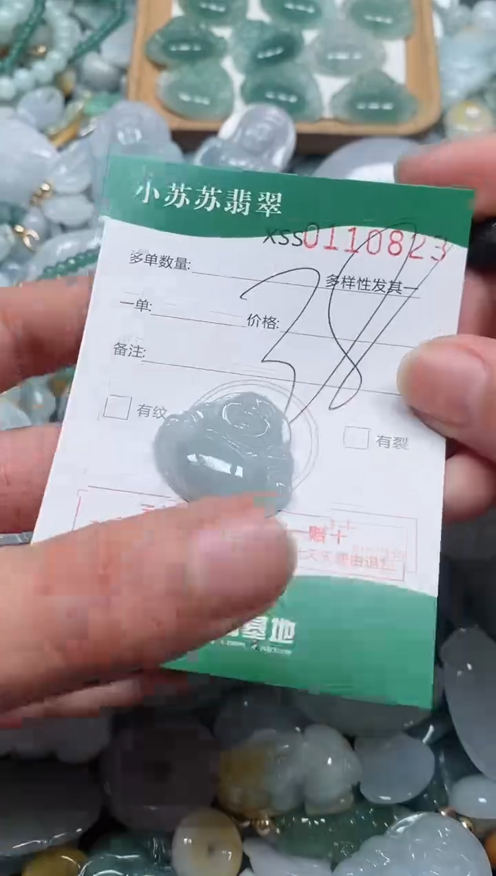 【闪购商品】翡翠颈饰未镶嵌闪购商品0110823