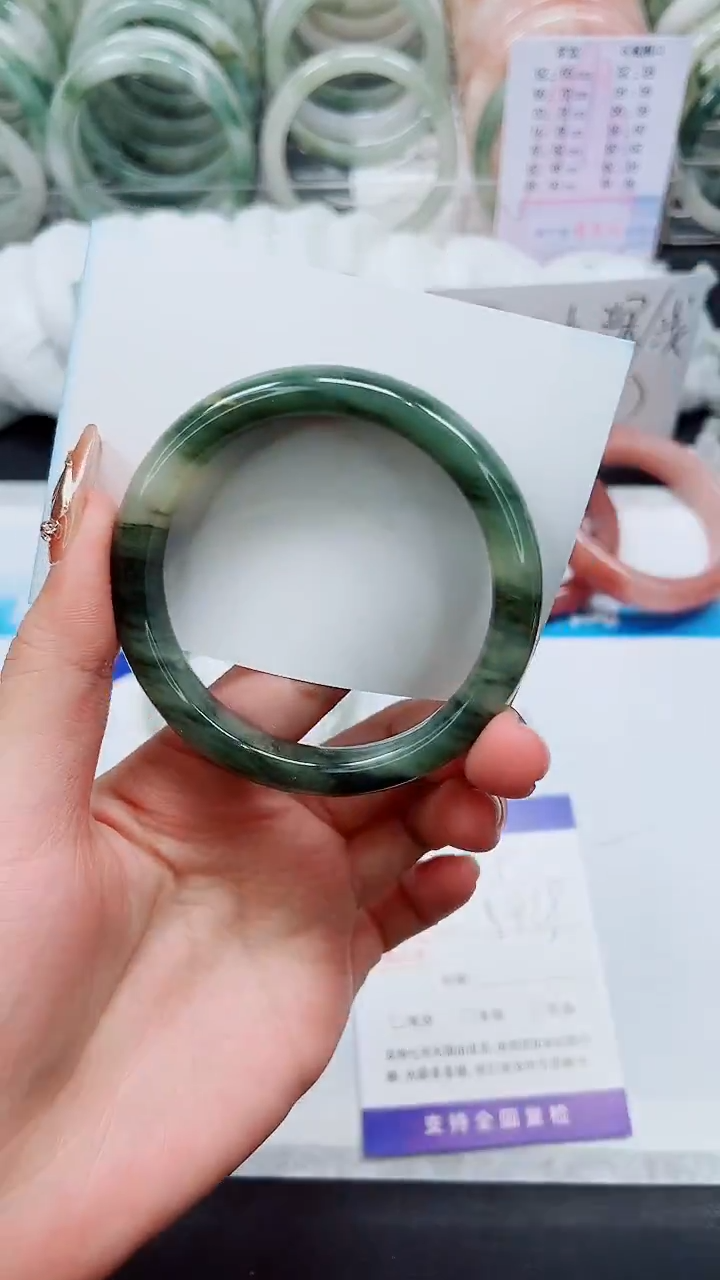 【闪购商品】石英质玉手镯未镶嵌A5-58/59