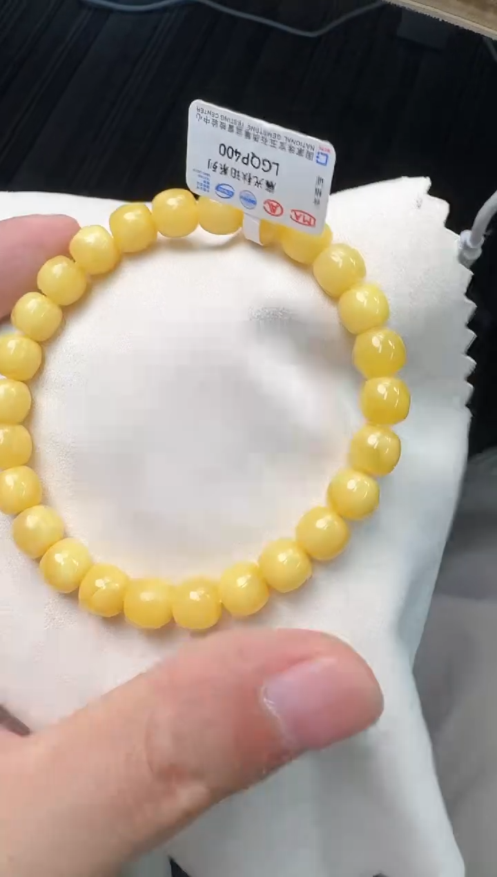 未镶嵌琥珀手串蜜蜡手串