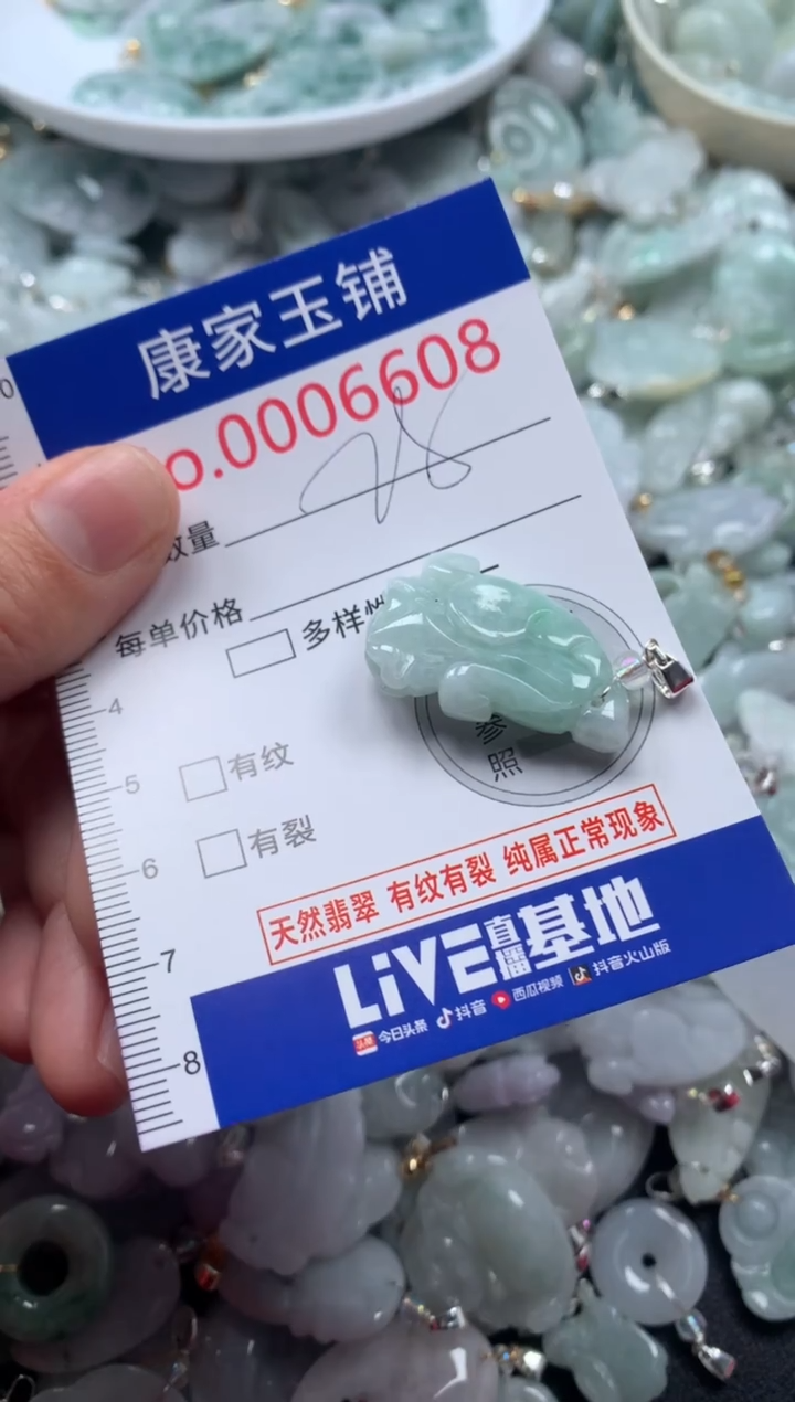 颈饰未镶嵌翡翠6608