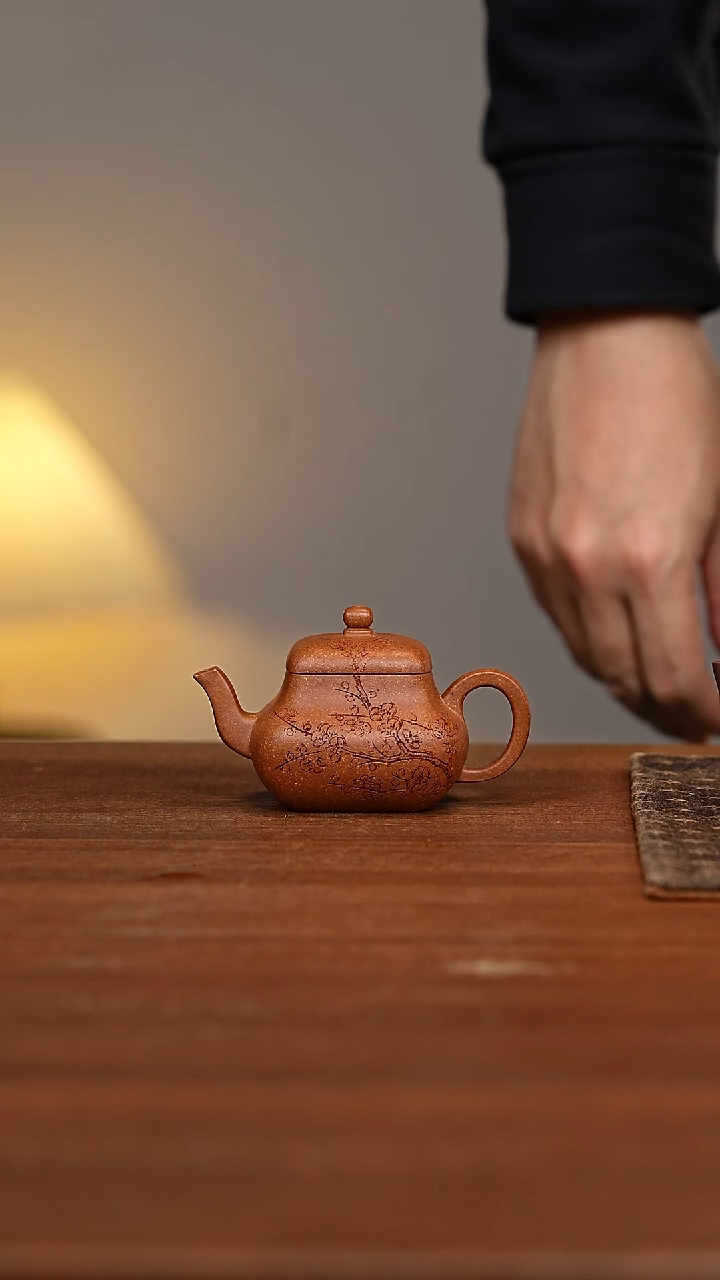 茶壶紫砂四方君德