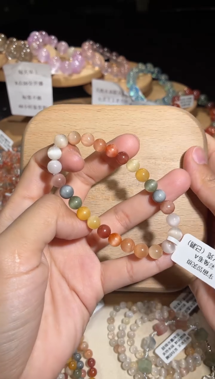 未镶嵌手串水晶3号多样性发一I7+