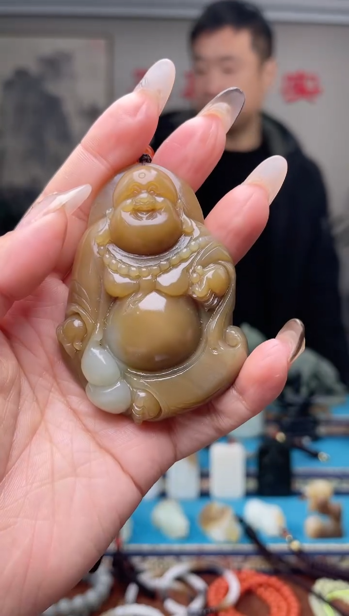 【闪购商品】和田玉挂件未镶嵌1