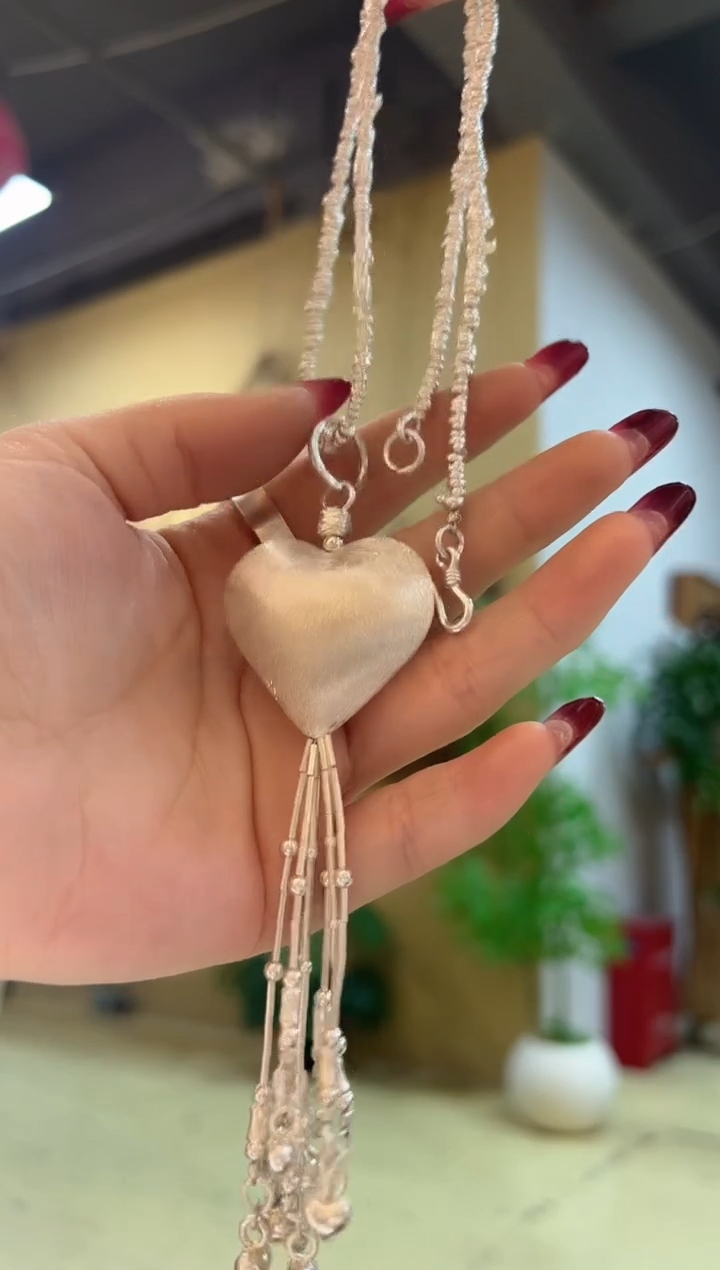 无925银风***诺项链