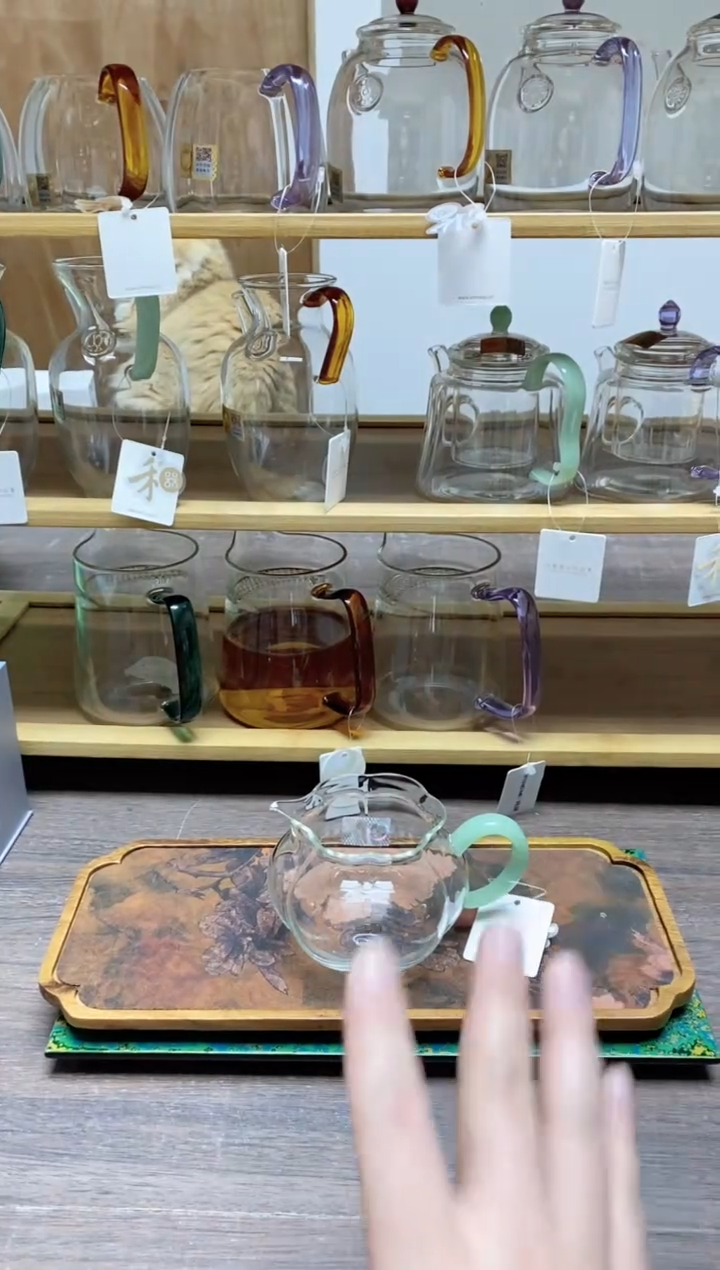 【闪购商品】禾器纳福茶海浅玉色+茶污清洁剂