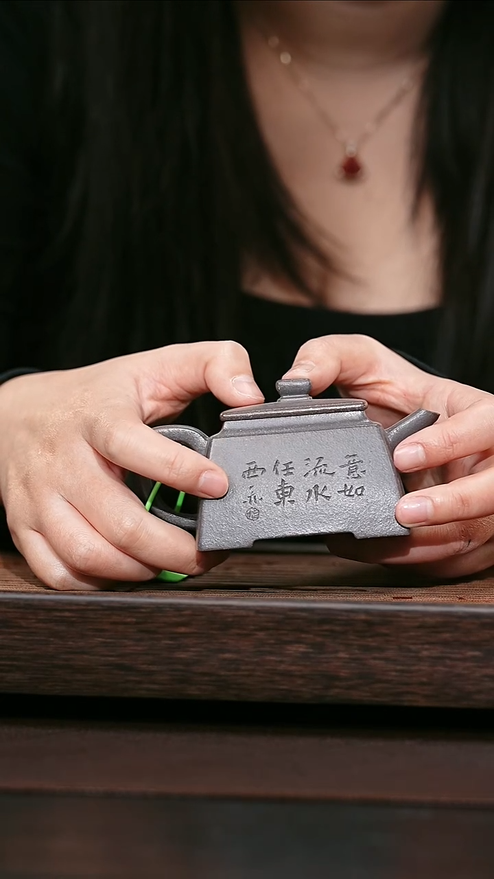 茶壶紫砂原矿紫砂壶    