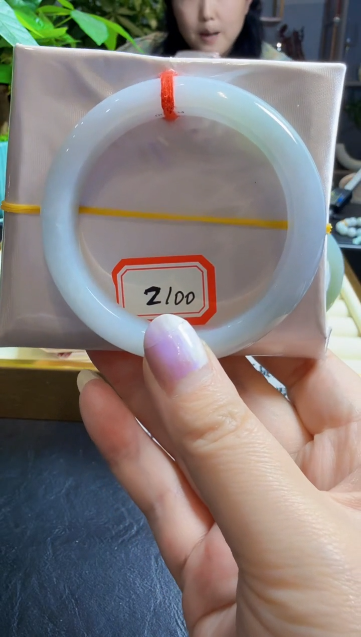 未镶嵌手镯翡翠缅甸天然A货翡翠手镯#11