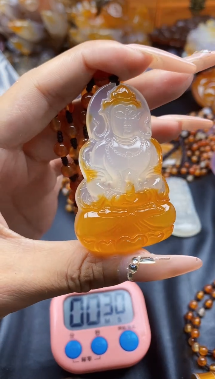 玛瑙/玉髓颈饰未镶嵌ll