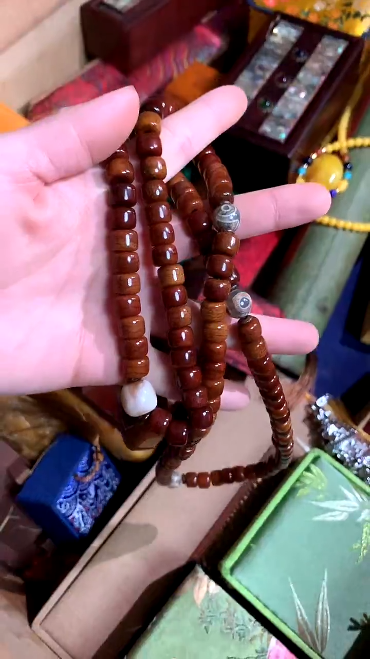 【闪购商品】牛骨手串/手链德诚精品专属摆件