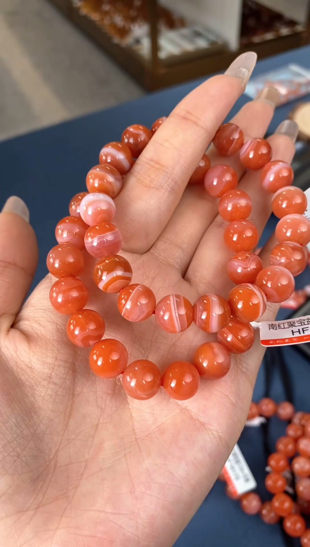 【闪购商品】南红玛瑙手串未镶嵌10+手串  多样式发其一