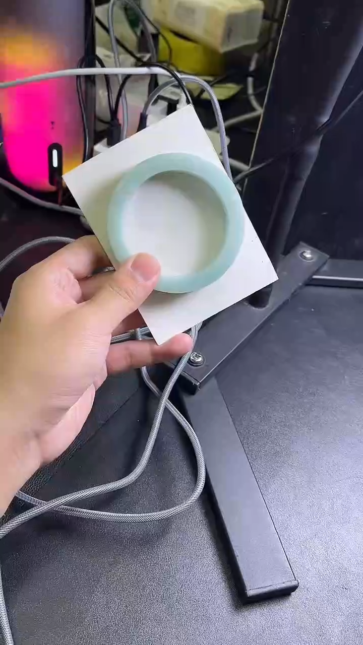 未镶嵌手镯定制翡翠忆*定制