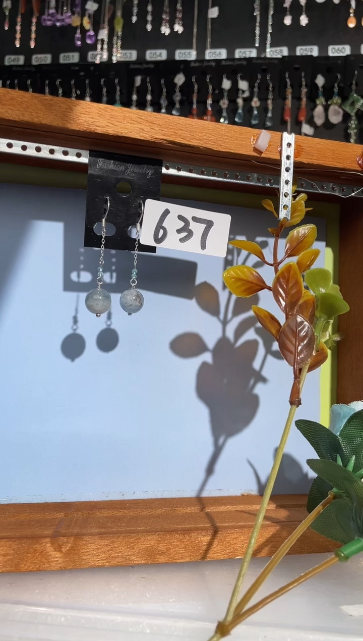 【闪购商品】紫晶耳饰银S925镶嵌喜欢拍