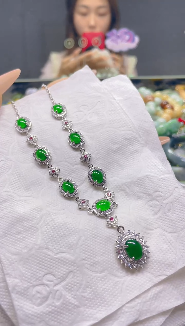 颈饰未镶嵌翡翠多样性择优发货