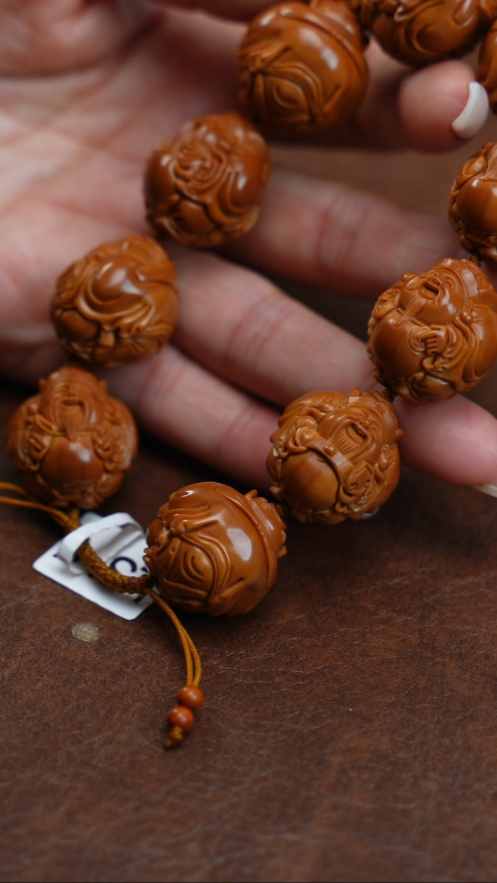 手串橄榄核天**沉橄榄核