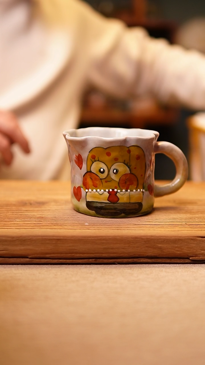 【闪购商品】@@陶园瓷舍@@纯手工手绘@高温釉下彩