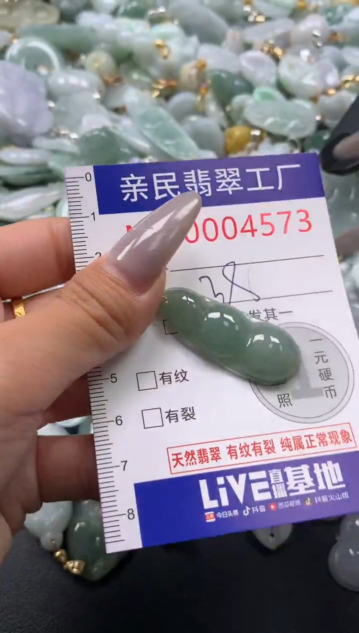 颈饰未镶嵌翡翠4573