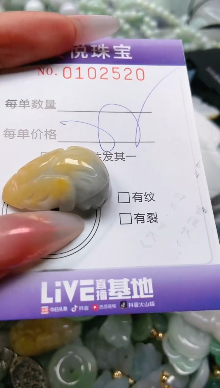 【闪购商品】翡翠颈饰未镶嵌闪购0102520