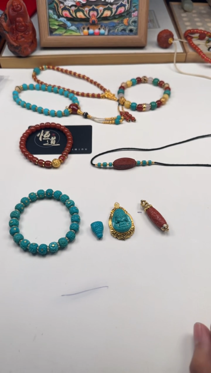 绿松石未镶嵌配饰配饰花**～配饰配饰