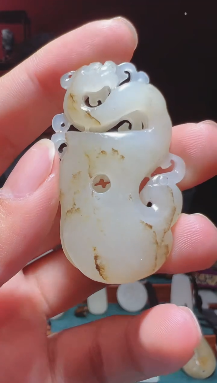 【闪购商品】和田玉吊坠(不含链)未镶嵌1