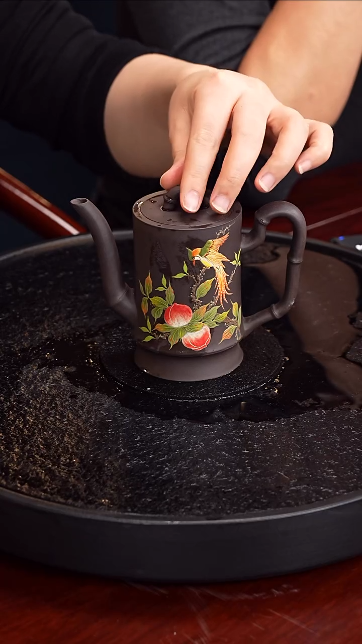 茶壶紫砂御煌窑  高风亮节95  云雾天青 320毫升