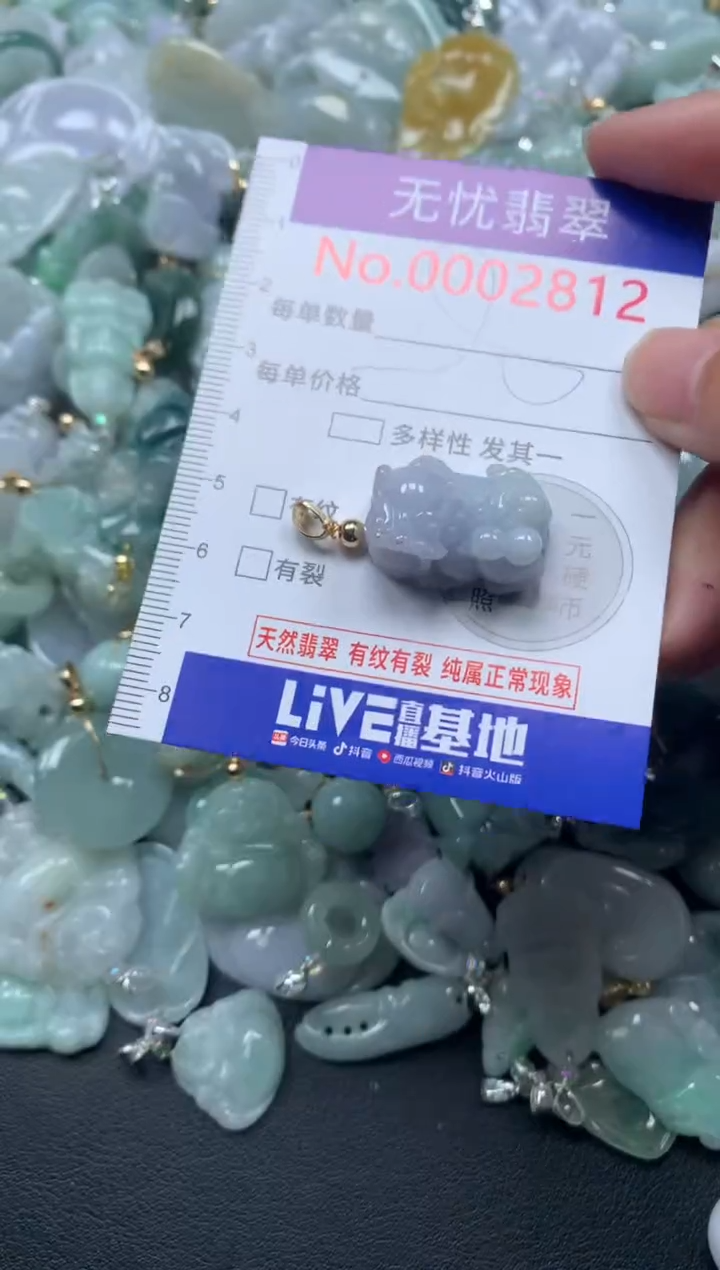 颈饰未镶嵌翡翠2812