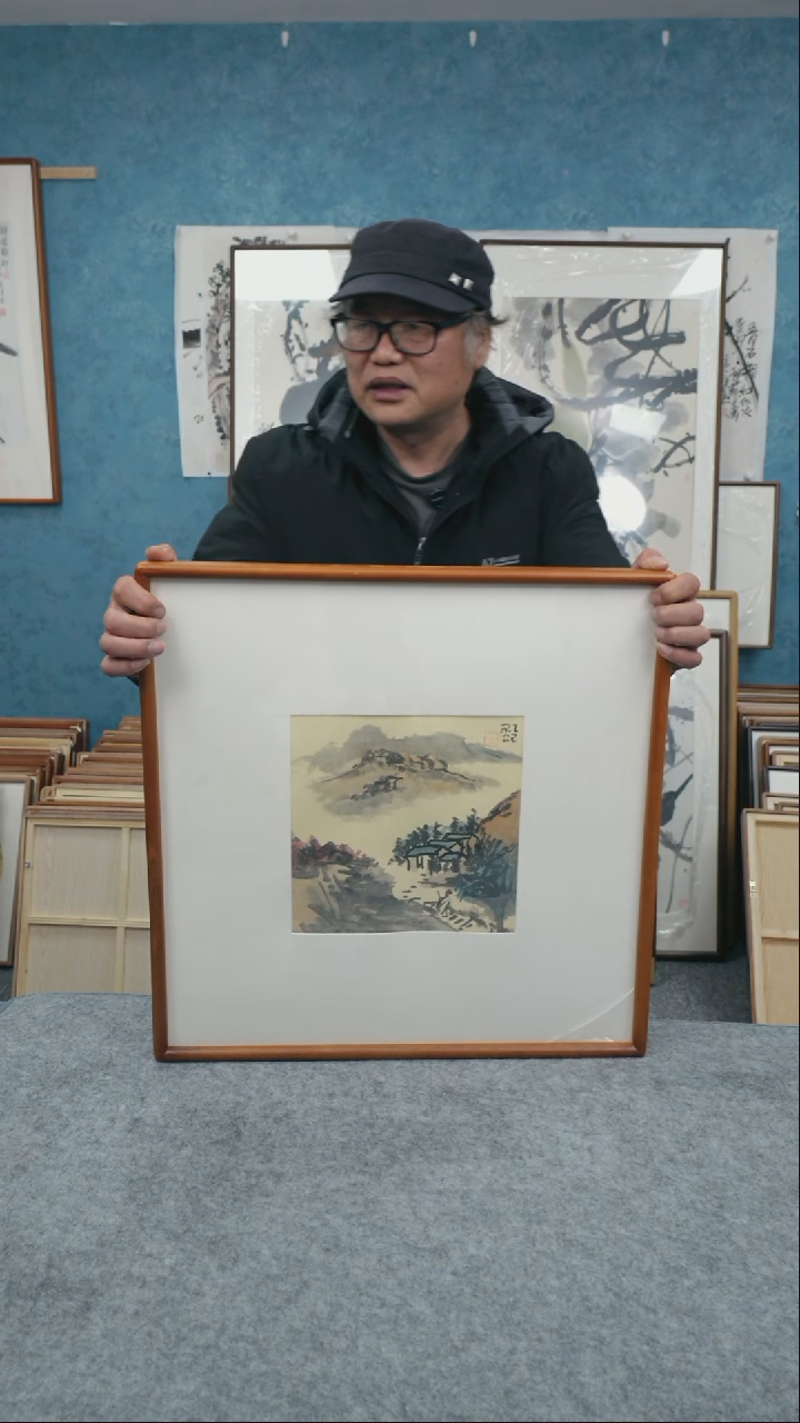 【闪购商品】国画50*50本土老师老师花鸟