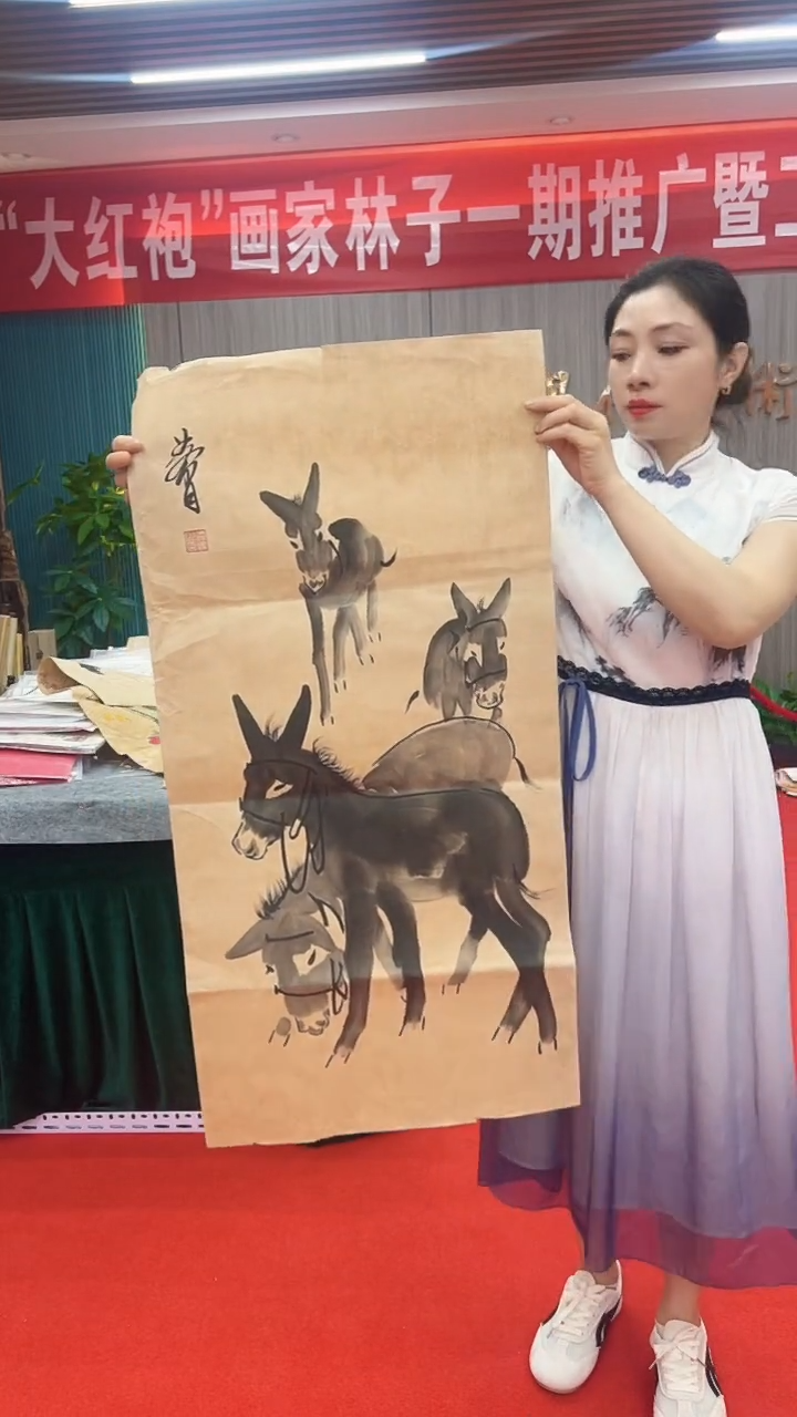 国画老师纯手绘作品