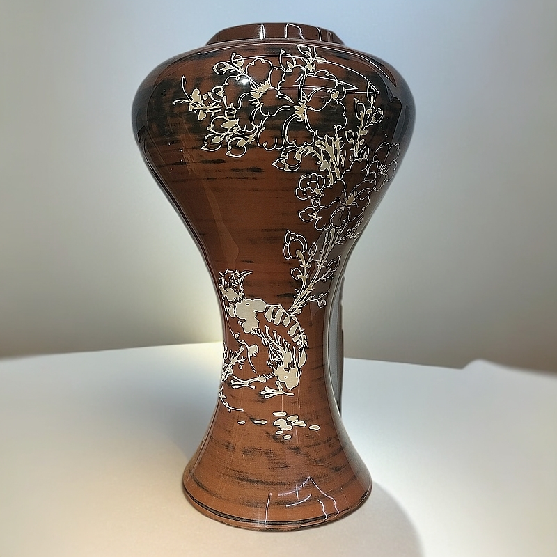 陈绍康（大号博古瓶）高70厘米左右